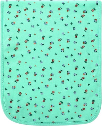 Hakochia Burp Cloths for Baby Boy & Girl Organic Cotton Large Unisex Burp Clothes Extra Absorbent Soft Neutral Burping Rags Spit Up Cloth Sets for Newborns 8 Pack (D) in Saudi Arabia