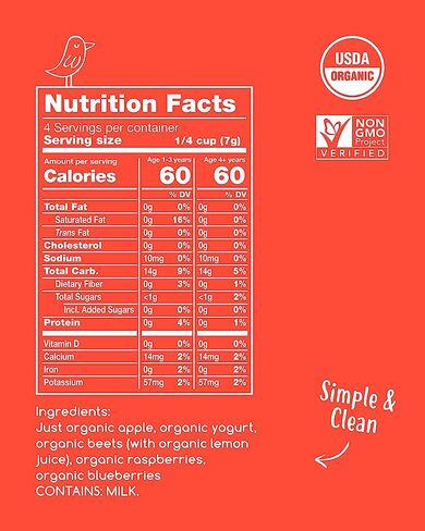 Amara Smoothie Melts - Mighty Sweet Greens - Baby Snacks Made With Fruits and Vegetables - Healthy Toddler Snacks For Your Kids Lunch Box - Organic Plant Based Yogurt Melts - 6 Resealable Bags in Kuwait