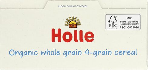 هولي - الحبوب الكاملة العضوية من الحبوب الأربعة، ستة - علب 8 أوقية in Kuwait