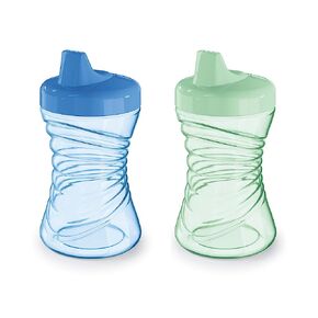 First Essentials by NUK Fun Grips Hard Spout Spill Proof Sippy Cup, 10 oz, 2-Pack – BPA Free, Spill Proof Sippy Cup in Kuwait