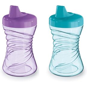 First Essentials by NUK Fun Grips Hard Spout Sippy Cup, 10 oz, 2-Pack (69729) in Saudi Arabia