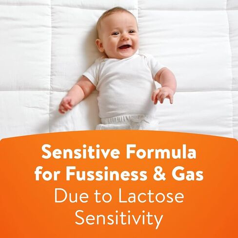 Similac 360 Total Care Sensitive Infant Formula, with 5 HMO Prebiotics for Fussiness & Gas Due to Lactose Sensitivity, Non-GMO, Baby Formula, Ready-to-Feed, 8 Fl Oz, Pack of 24 in Saudi Arabia