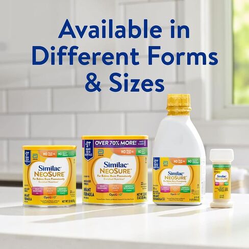 Similac NeoSure Premature Post-Discharge Infant Formula, Ready-to-Feed Baby Formula, 32-fl-oz Bottle, Pack of 6 in Saudi Arabia