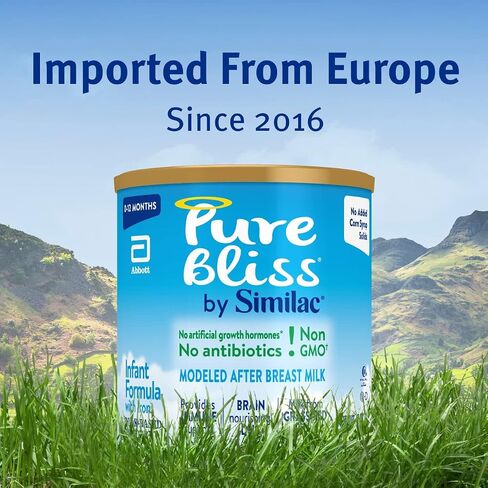 Pure Bliss by Similac Infant Formula, Gentle, Easy to Digest, Non-GMO, Powder, 24.7-oz Can in Saudi Arabia