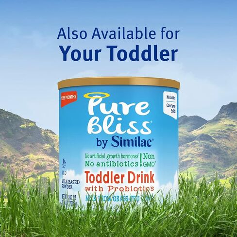 Pure Bliss by Similac Infant Formula, Gentle, Easy to Digest, Non-GMO, Powder, 24.7-oz Can in Saudi Arabia