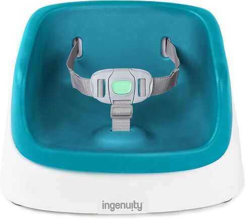 مقعد معزّز للأطفال الصغار من Ingenuity SmartClean لطاولة الطعام مع أشرطة حزام ثلاثية النقاط، عدد 1 (عبوة من قطعة واحدة) in Kuwait