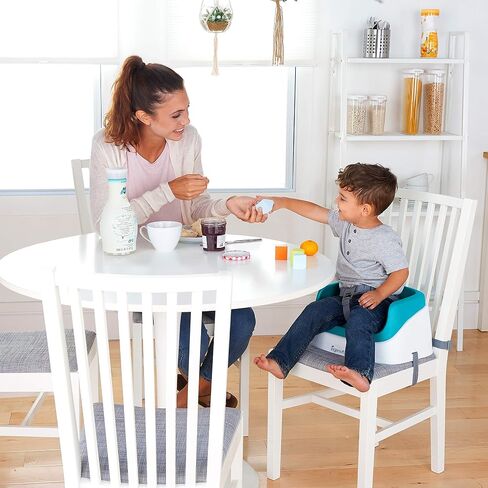 مقعد معزّز للأطفال الصغار من Ingenuity SmartClean لطاولة الطعام مع أشرطة حزام ثلاثية النقاط، عدد 1 (عبوة من قطعة واحدة) in Kuwait