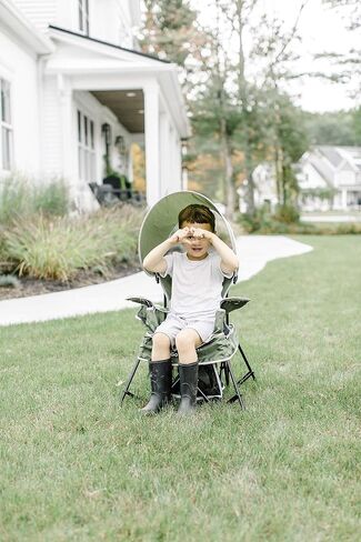 Baby Delight Go with Me Venture Portable Chair | Indoor and Outdoor | Sun Canopy | 3 Child Growth Stages | Blue Wave in Saudi Arabia