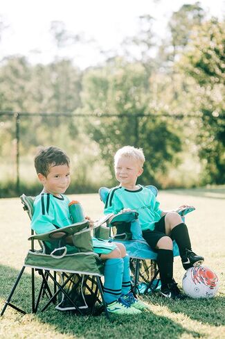Baby Delight Go with Me Venture Portable Chair | Indoor and Outdoor | Sun Canopy | 3 Child Growth Stages | Blue Wave in Saudi Arabia