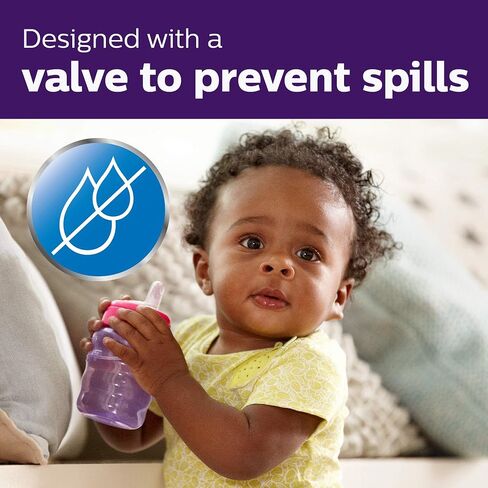 Philips Avent Natural Trainer Cup with Extra Fast Flow Natural Response Nipple (Flow 5) and Soft Spout, 5oz, SCF263/01 in Saudi Arabia