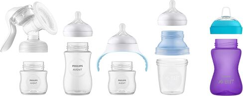 Philips Avent Natural Trainer Cup with Extra Fast Flow Natural Response Nipple (Flow 5) and Soft Spout, 5oz, SCF263/01 in Saudi Arabia