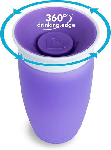 Munchkin® Miracle® 360 Toddler Sippy Cups with Lids, Spill Proof, 10 Ounce, 4 Pack in Saudi Arabia