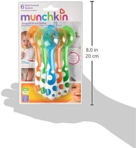 شوك وملاعق Munchkin® Multi™ للأطفال الصغار، 6 عبوات in Kuwait