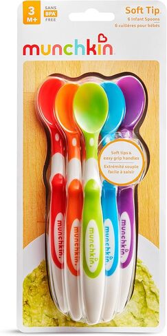Munchkin® Soft Tip™ Baby Spoons, BPA Free, 6 Pack in Kuwait