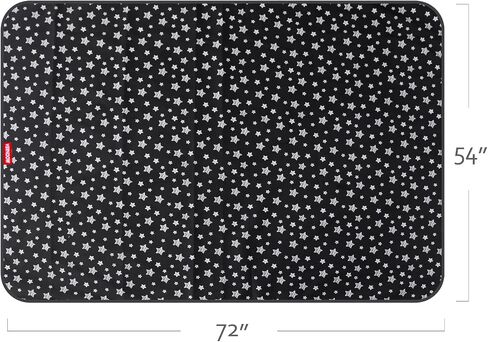 Splat Mat for Under High Chair Mat, 42x46 Inch, Mealtime Baby Splat Mat for Art/Crafts/Playtime, Waterproof Splash Mat, Machine Washable Portable Picnic Floor Mat Baby Feeding Table Cloth in Saudi Arabia