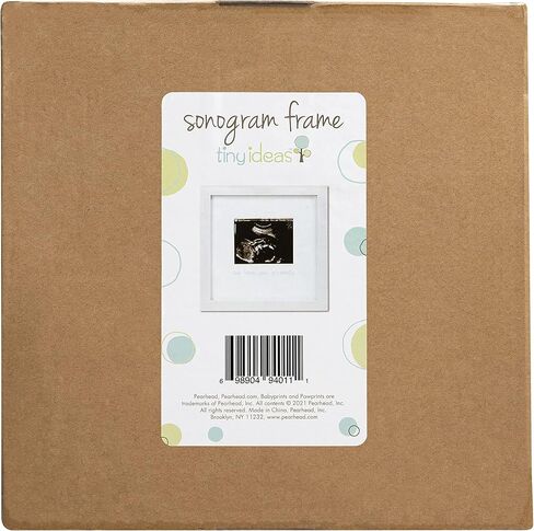 Tiny Ideas Love at First Sight Sonogram Keepsake Photo Frame, Ultrasound Photo Frame for Baby Girl or Baby Boy, 1 Count (Pack of 1) in Kuwait