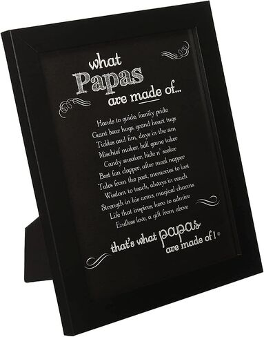 The Grandparent Gift Grand dad What Granddads are Made of Sentiment Frame for Grandpas in Saudi Arabia