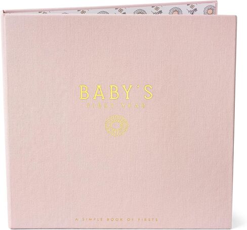 Lucy Darling Wildflower Meadow Theme Luxury Baby Memory Book - First Year Journal Album Photo Book To Capture Precious Memories - Keepsake Pregnancy Baby Record Book For Girl in Saudi Arabia