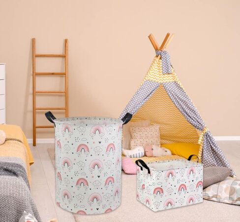 Game Laundry Basket Boys Kids Baby Laundry Hamper Dirty Clothes Organizer Storage Bin Nursery Hamper for Bedroom Room Decor(Game) in Saudi Arabia