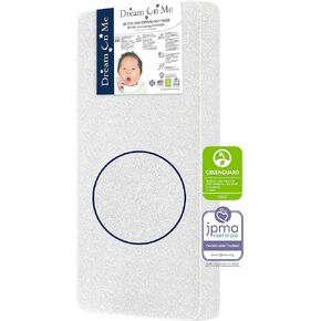 Twilight 5" 88 Coil Inner Spring Crib And Toddler Mattress, Greenguard Gold Certified, 10 Year Limited Warranty, Waterproof Vinyl Cover, Made In The U.S.A, Support And Comfort