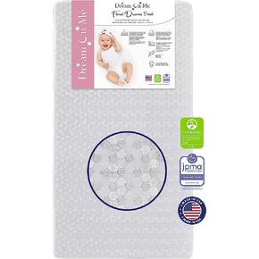 Snooze Crib & Toddler Mattress, Extra Firm Thermo-Bonded Core, Greenguard Gold Certified in Saudi Arabia