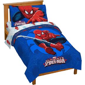Jay Franco Comics Avengers Good Guys 4 Piece Twin Bed Set (Offical Marvel Product)