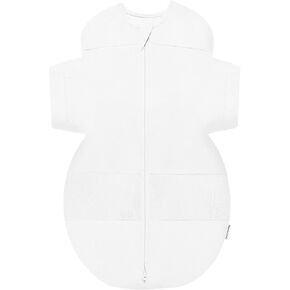 Happiest Baby SNOO Organic Cotton Sleep Sack, Medium | Attaches Securely to SNOO Bassinet, Helps Prevent Rolling, GOTS Certified Organic Cotton, Arms-Out Transition, Two-Way Zipper in Kuwait