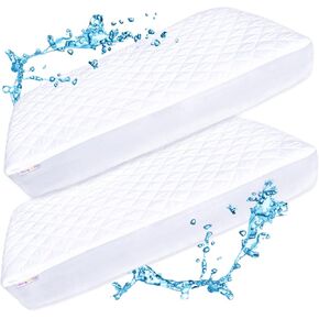 Pack N Play Mattress Protector Pad - Waterproof & Noiseless, Ultra-Soft Breathable Mattress Cover for Pack and Plays, Playards and Mini Cribs, Highly Absorbent Fitted and Dryer Safe in Kuwait