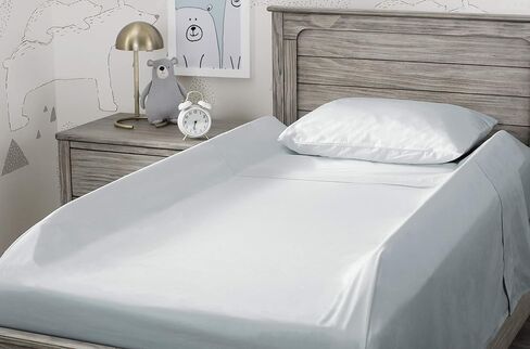Serta Perfect Sleeper Extra Long Foam Bedrail - Guardrail for Toddlers & Kids with Water-Resistant, Non-Slip & Machine Washable Cover - 2pk, White in Saudi Arabia
