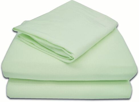 American Baby Company 28" x 52" 100% Natural Cotton Jersey Knit Toddler/Crib Sheet Set – 3-Piece Soft & Breathable Crib/Toddler Bedding Set, Pink, for Girls and Boys in Saudi Arabia