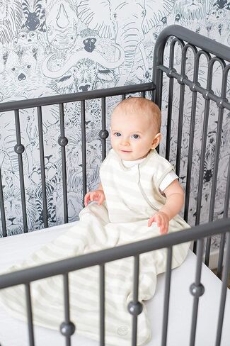 Ecolino Organic Cotton Baby Sleep Sack - 2-Way Zipper Baby Wearable Blanket - Toddler Sleeping Bag Sack - 18-36 Months - Goose in Saudi Arabia