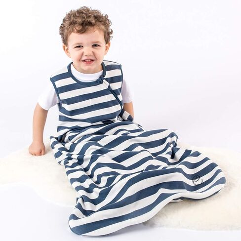 Ecolino Organic Cotton Baby Sleep Sack - 2-Way Zipper Baby Wearable Blanket - Toddler Sleeping Bag Sack - 18-36 Months - Goose in Saudi Arabia