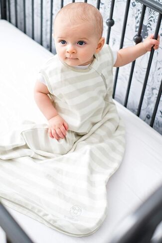 Ecolino Organic Cotton Baby Sleep Sack - 2-Way Zipper Baby Wearable Blanket - Toddler Sleeping Bag Sack - 18-36 Months - Goose in Saudi Arabia