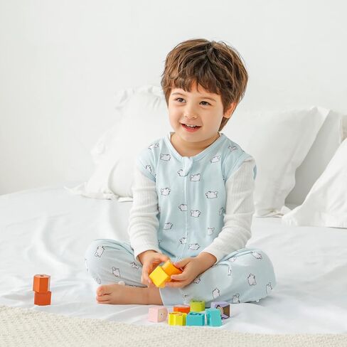 HOMEAL Toddler Sleep Sacks 5t-7t - Sleeveless Sleep Sack with Legs in Saudi Arabia