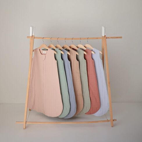 mushie Baby Wearable Blanket | 100% Organic Cotton Muslin | Sleeping Bag For Infants (Blush) in Kuwait