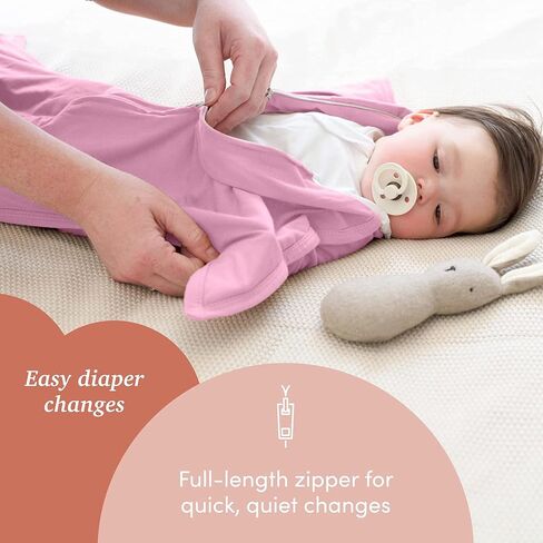 قماط SleepingBaby Zipadee-Zip Transition - بطانية قماط مريحة للأطفال مع سحاب مريح - بطانية واسعة يمكن ارتداؤها لسهولة تغيير الحفاضات - أزرق مخضر كلاسيكي، صغير (4-8 أشهر) in Kuwait