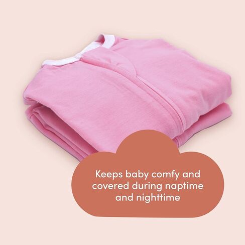 قماط SleepingBaby Zipadee-Zip Transition - بطانية قماط مريحة للأطفال مع سحاب مريح - بطانية واسعة يمكن ارتداؤها لسهولة تغيير الحفاضات - أزرق مخضر كلاسيكي، صغير (4-8 أشهر) in Kuwait
