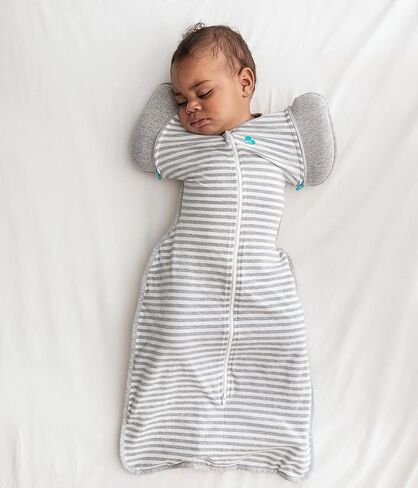 Love to Dream Swaddle Up Transition Bag, Medium (6-8.5kg), Ideal for 20-24°C, Patented Zip-Off Wings, Help Baby Transition from Being Swaddled to Arms-Free When Showing Signs of Rolling, Pink in Saudi Arabia