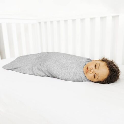 HALO 100% Cotton Sleepsack Swaddle, 3-Way Adjustable Wearable Blanket, TOG 1.5, Solid White, Small, 3-6 Months in Saudi Arabia