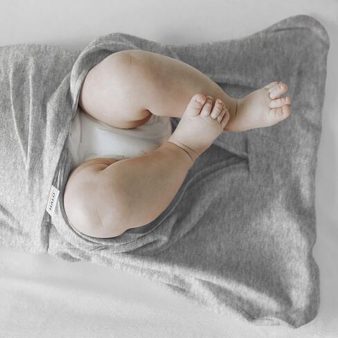 HALO 100% Cotton Sleepsack Swaddle, 3-Way Adjustable Wearable Blanket, TOG 1.5, Solid White, Small, 3-6 Months in Saudi Arabia