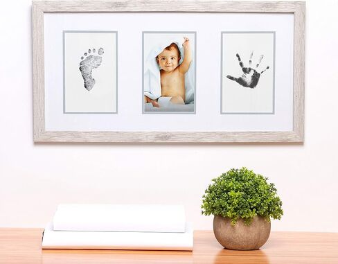 Kate & Milo Our Little Miracle Sonogram Frame, Classic Wooden Picture Frame, Gender-Neutral Baby Nursery Décor in Saudi Arabia