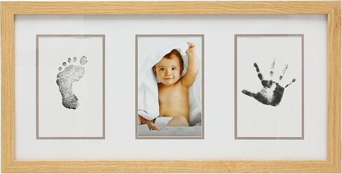 Kate & Milo Our Little Miracle Sonogram Frame, Classic Wooden Picture Frame, Gender-Neutral Baby Nursery Décor in Saudi Arabia