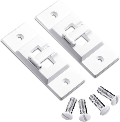 2 Light Switch Guards Optional Wall Plate Cover Switch Cover Light Switch Lockout Light Switch on off Guard in White for Lights Circuits Protection from Accidentally Turned on or off, Not Child Proof in Saudi Arabia