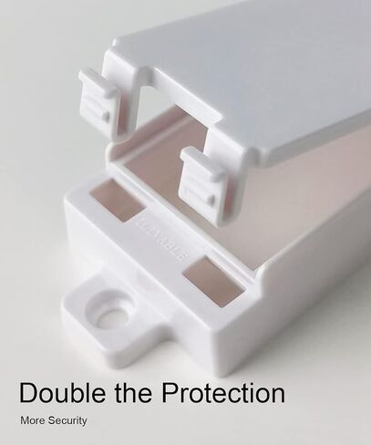 Light Switch Guard, ILIVABLE Child Proof Switch Plate Cover Prevents Kids or Accidental Turned On/Off Switch While Allowing Access (White, 2 Pack) in Saudi Arabia