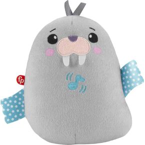 Fisher-Price Baby Toy Chill Vibes Walrus Soother, Plush Sound Machine with Music & Vibrations for Developmental Play Newborns Ages 0+ Months in Saudi Arabia