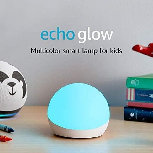 Echo Glow - Multicolor smart lamp, Works with Alexa in Saudi Arabia