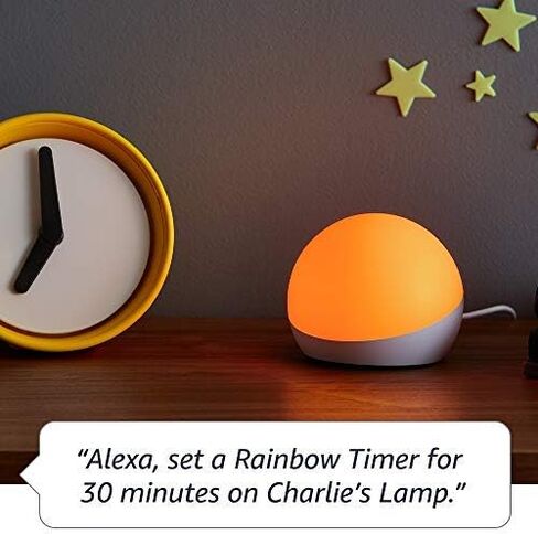 Echo Glow - Multicolor smart lamp, Works with Alexa in Saudi Arabia