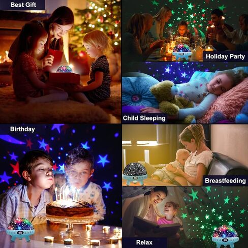YACHANCE Kids Sound Machine with Night Light Projector,29 Soothing Sounds Baby Night Light Star Projector for Kids Room,White Noise Machine for Baby Sleeping Soother,Nursery Lamp,Bedroom Decor in Saudi Arabia