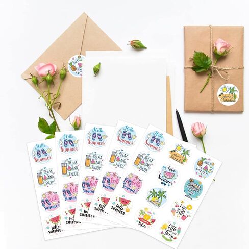 Fall Stickers for Kids, Pumpkin Maple Stickers Hello Fall Autumn Sticker Thanksgiving Stickers for Holiday Party Favors Supplies Envelope Seals Gift Card Stickers Thanksgiving Decor 360pcs in Kuwait