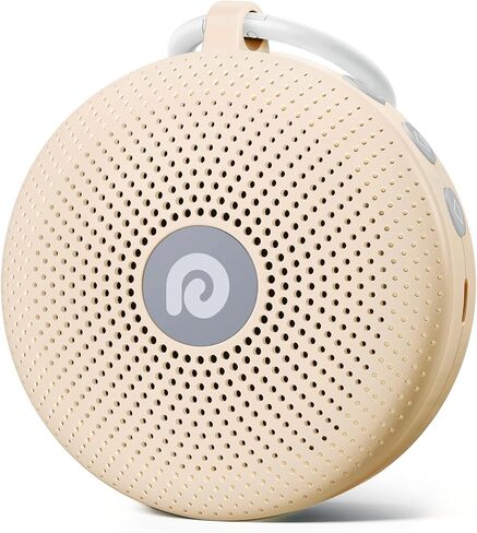 Dreamegg Portable Noise Machine for Baby Adult, Features Powerful Battery, 21 Soothing Sound, Noise Canceling for Office & Sleeping, Sound Therapy for Home, Travel, Registry Gift, Classic White in Saudi Arabia